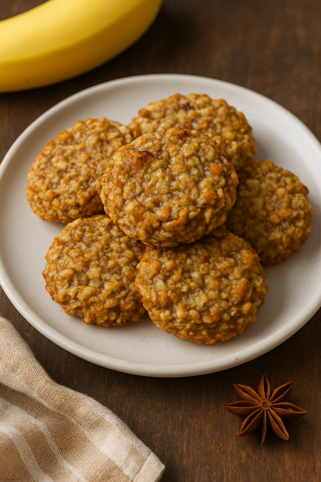 Bananen-Hafer-Cookies